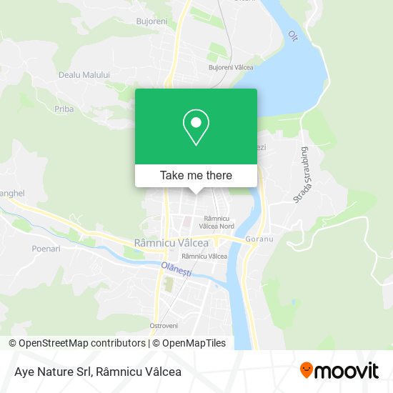 Aye Nature Srl map