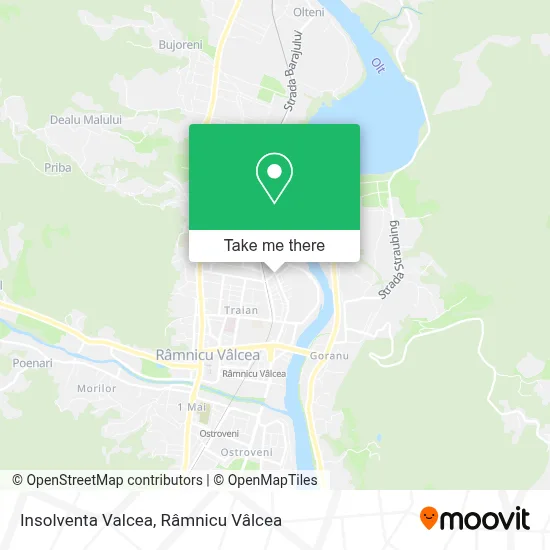 Insolventa Valcea map