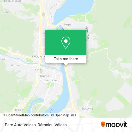Parc Auto Valcea map