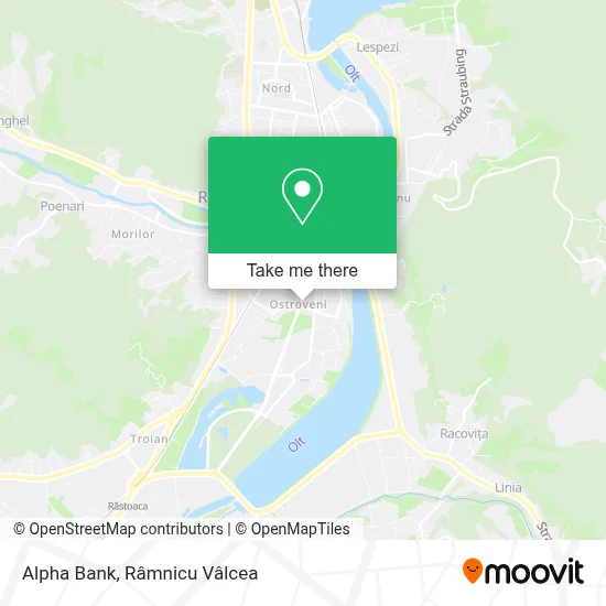 Alpha Bank map
