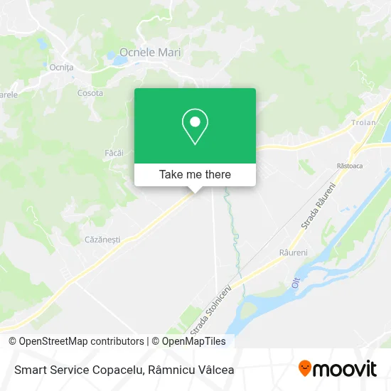 Smart Service Copacelu map
