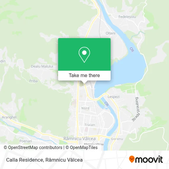 Calla Residence map