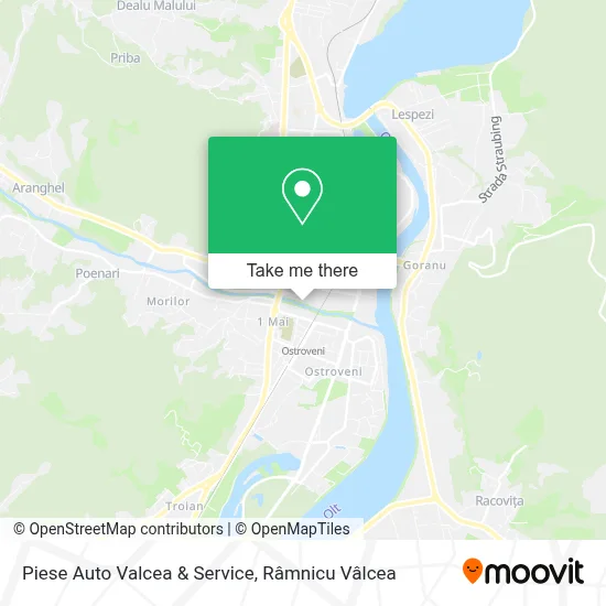 Piese Auto Valcea & Service map