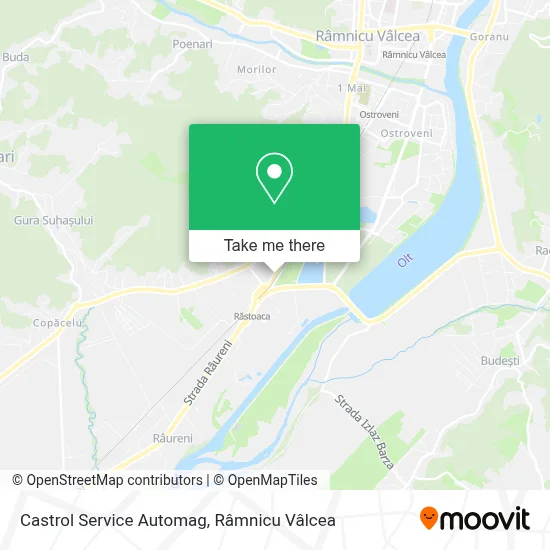 Castrol Service Automag map