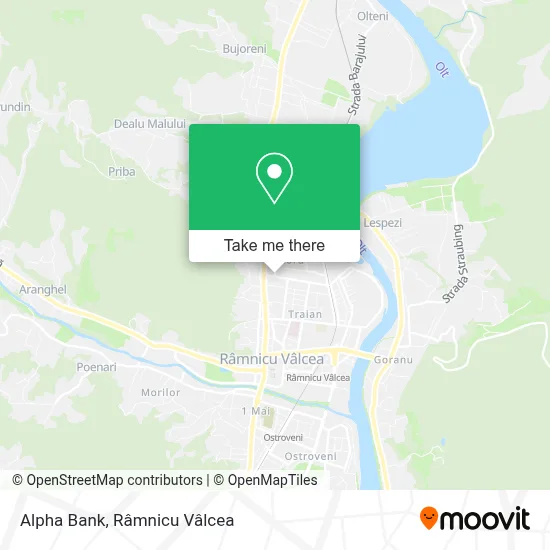 Alpha Bank map
