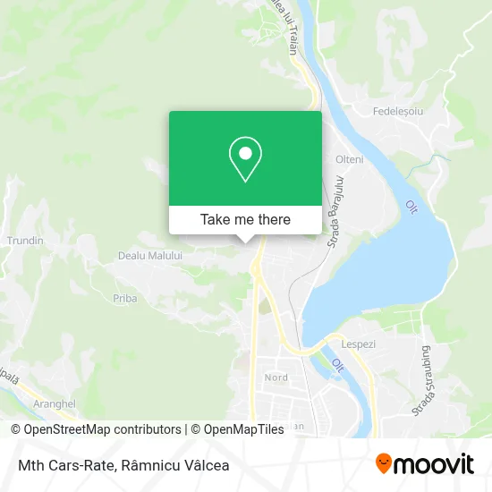 Mth Cars-Rate map