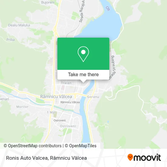 Ronis Auto Valcea map