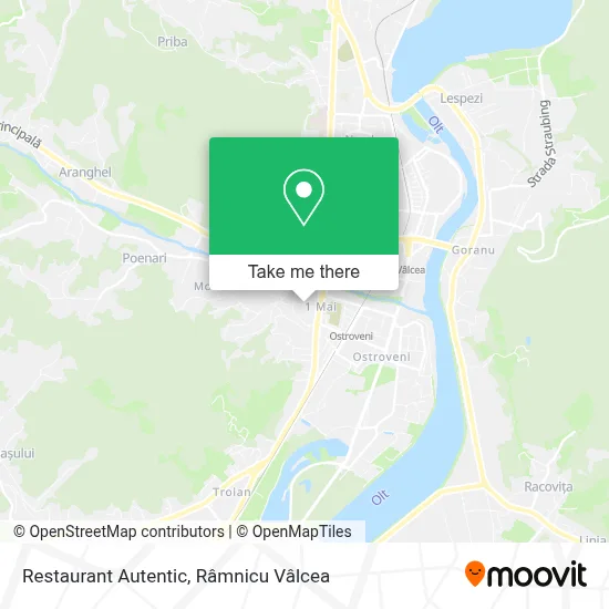 Restaurant Autentic map