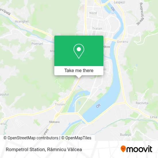 Rompetrol Station map