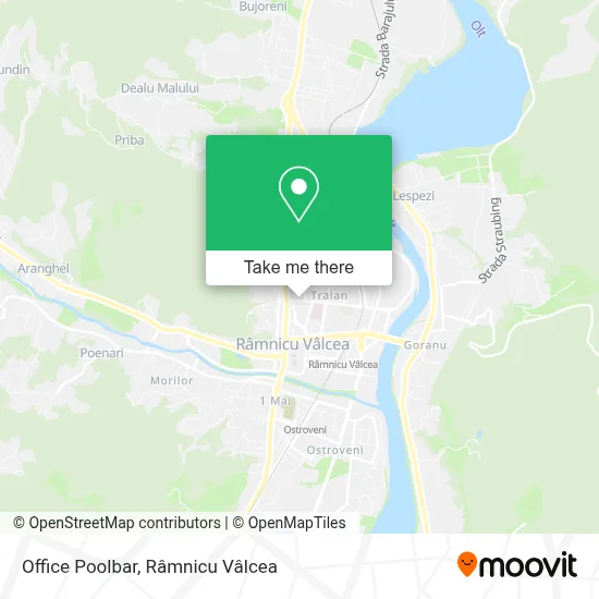 Office Poolbar map