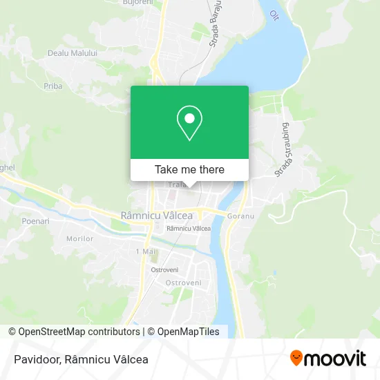 Pavidoor map