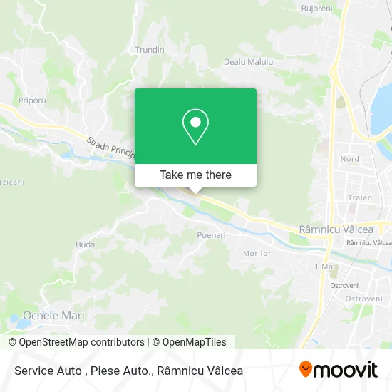 Service Auto , Piese Auto. map