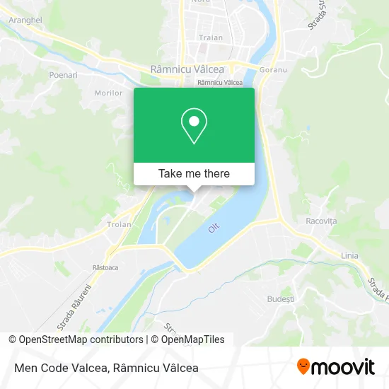 Men Code Valcea map