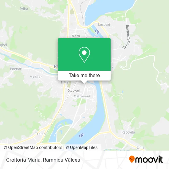 Croitoria Maria map