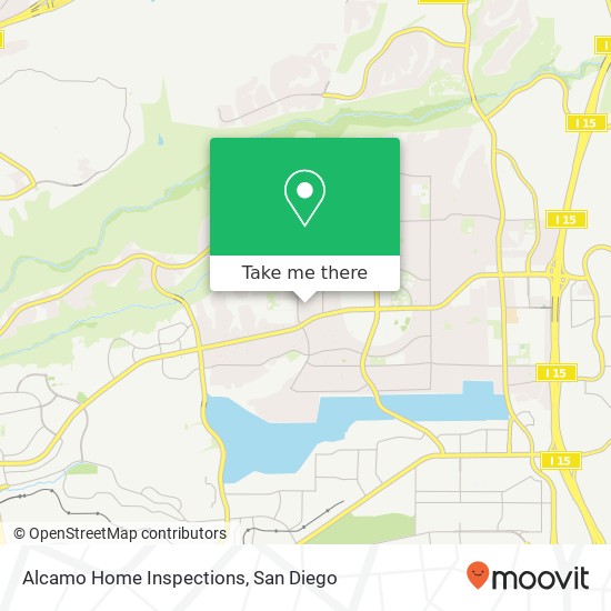 Alcamo Home Inspections map