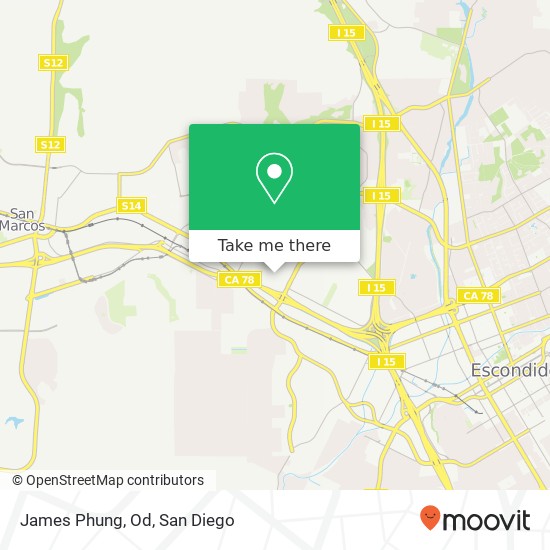 Mapa de James Phung, Od