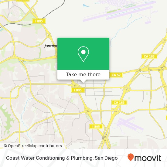 Coast Water Conditioning & Plumbing map