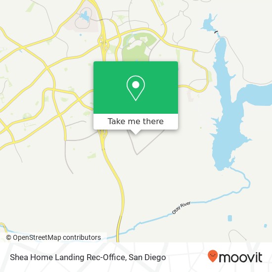 Mapa de Shea Home Landing Rec-Office