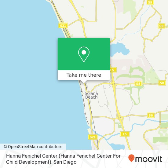 Hanna Fenichel Center (Hanna Fenichel Center For Child Development) map