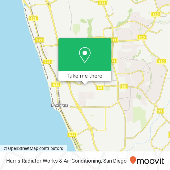 Harris Radiator Works & Air Conditioning map