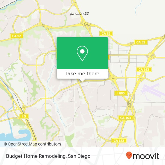 Mapa de Budget Home Remodeling