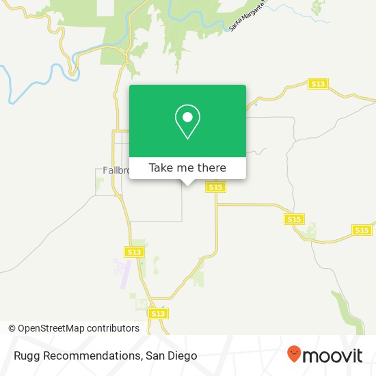 Rugg Recommendations map