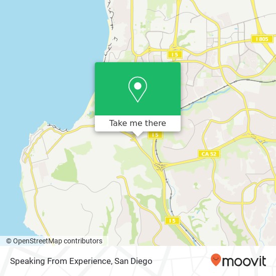 Speaking From Experience map
