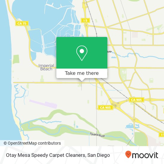 Otay Mesa Speedy Carpet Cleaners map