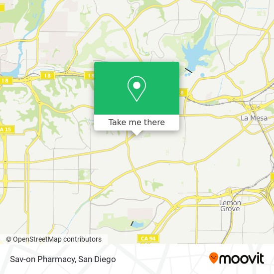 Mapa de Sav-on Pharmacy