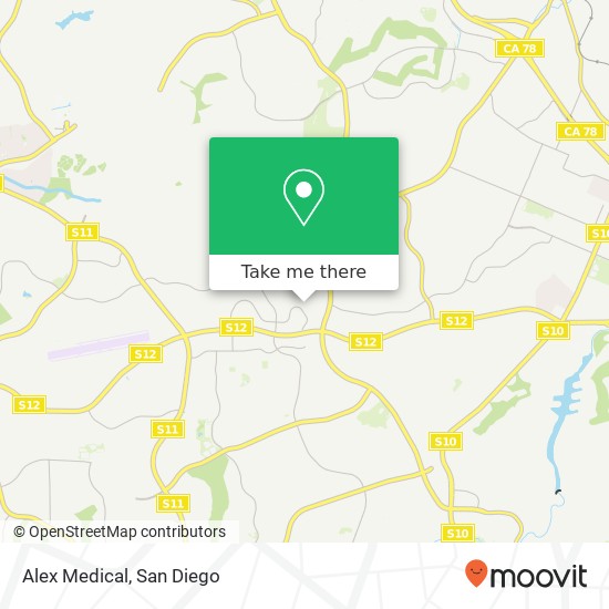 Mapa de Alex Medical