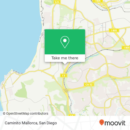 Caminito Mallorca map