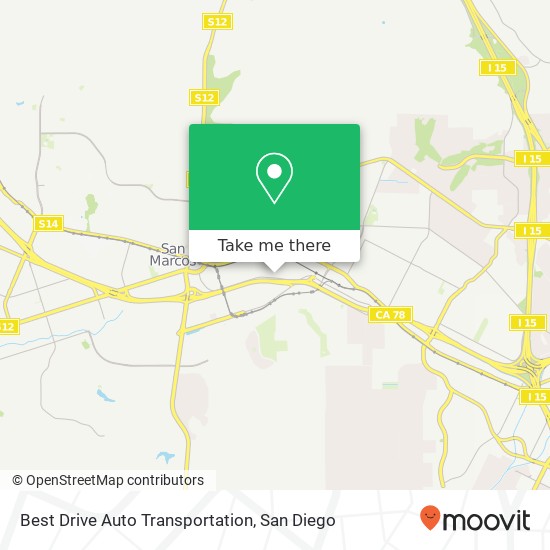 Best Drive Auto Transportation map
