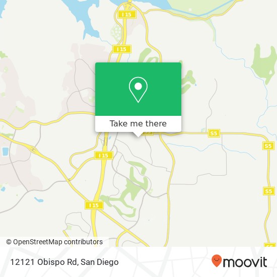 Mapa de 12121 Obispo Rd