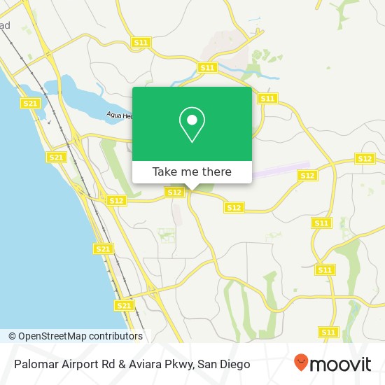 Mapa de Palomar Airport Rd & Aviara Pkwy
