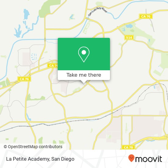 Mapa de La Petite Academy