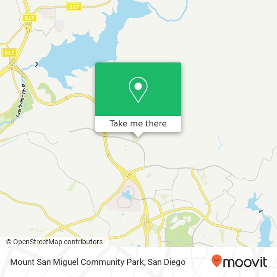 Mount San Miguel Community Park map