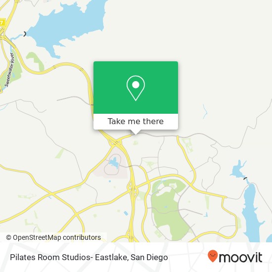 Mapa de Pilates Room Studios- Eastlake