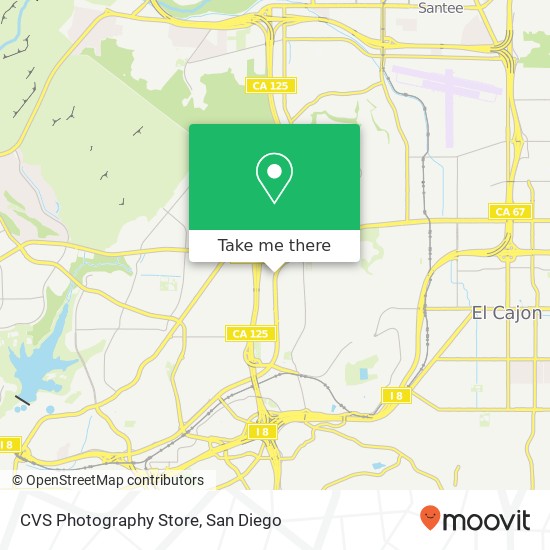 Mapa de CVS Photography Store