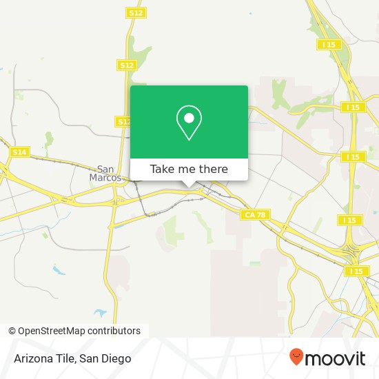 Arizona Tile map