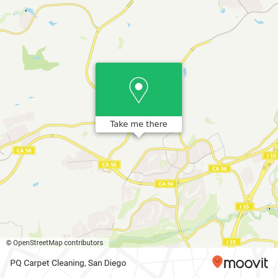 PQ Carpet Cleaning map