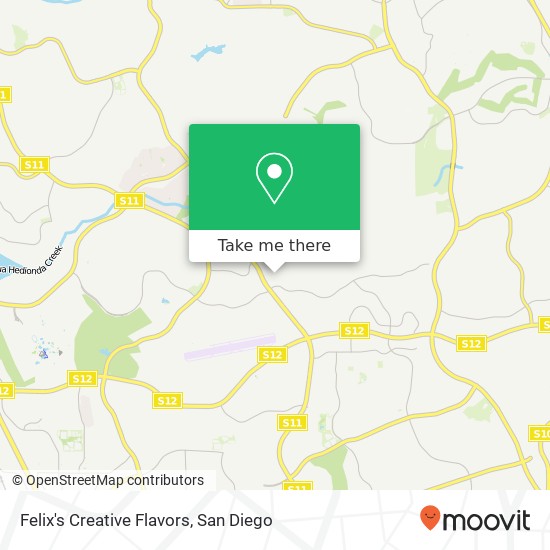 Felix's Creative Flavors map