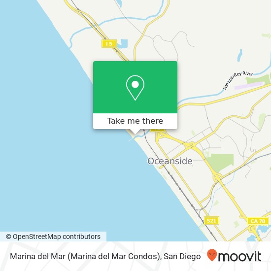 Marina del Mar map