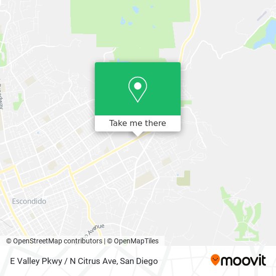 Mapa de E Valley Pkwy / N Citrus Ave
