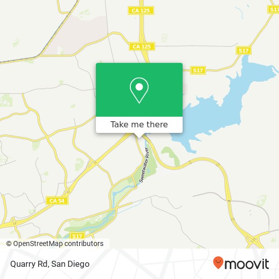 Quarry Rd map