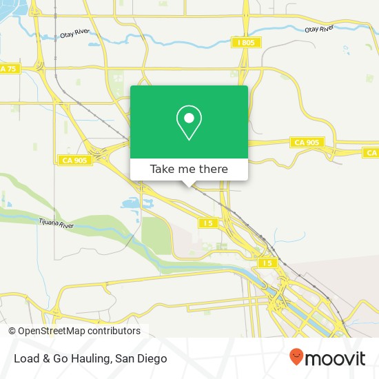 Load & Go Hauling map