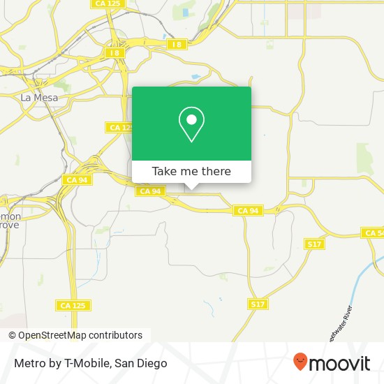 Metro by T-Mobile map