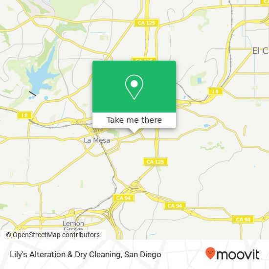 Lily's Alteration & Dry Cleaning map