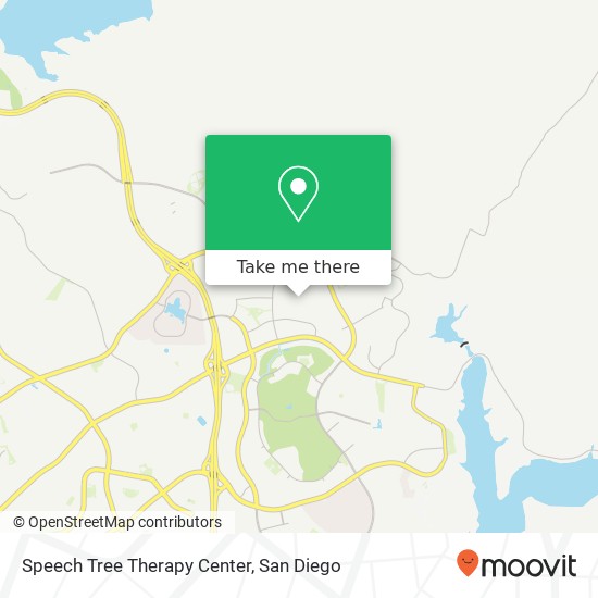 Mapa de Speech Tree Therapy Center