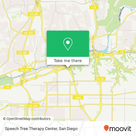 Speech Tree Therapy Center map