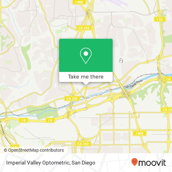 Imperial Valley Optometric map